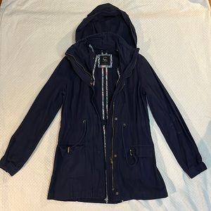 Navy Trench Jacket (Light Weight)